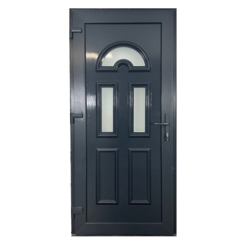 ARIAS III antracit színű műanyag bejárati ajtó